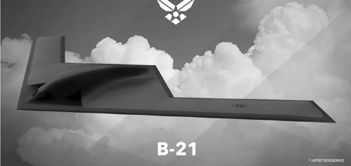 <b>美国新一代隐形轰炸机B-21首次亮相，声称只能闻</b>